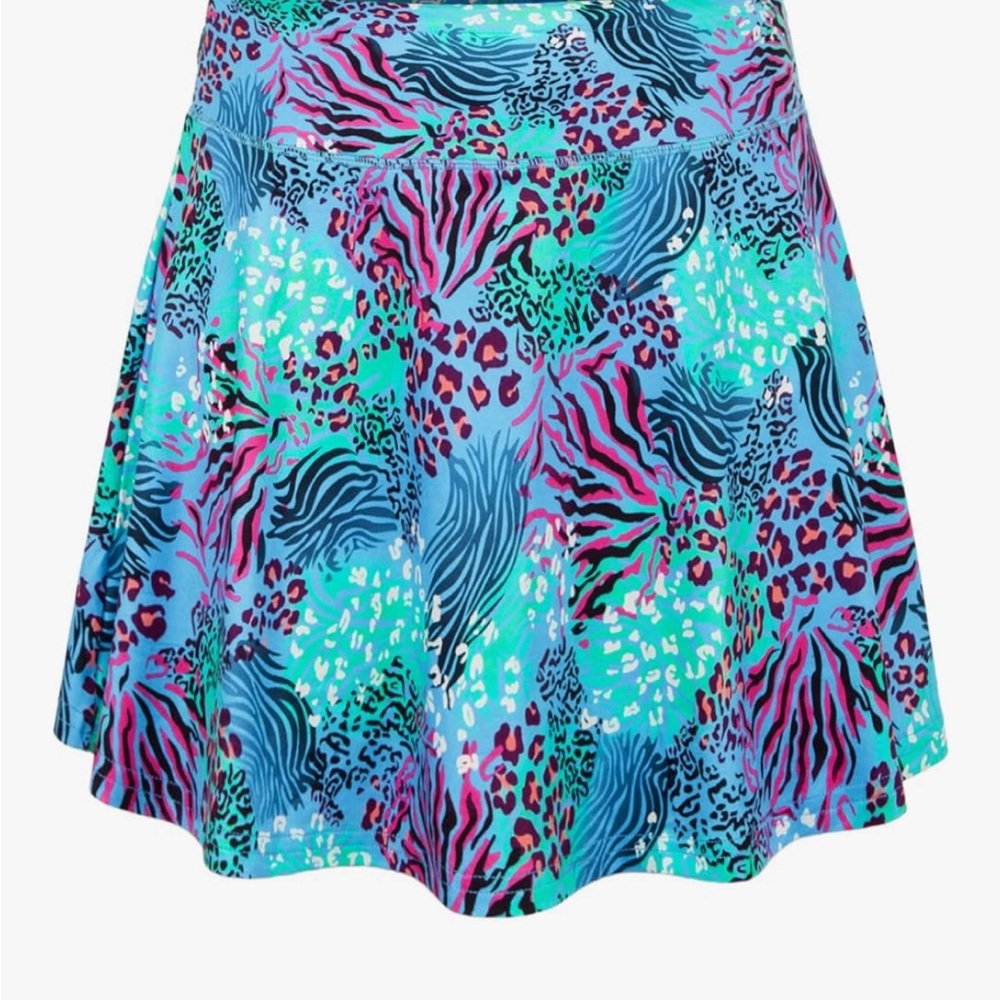 Vibrant Multicolor plus Women's Skort